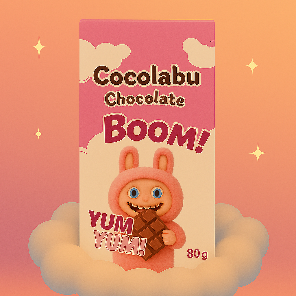 Cocolabu Chocolate Raspberry Angel Hair With Pistachio (80gr)