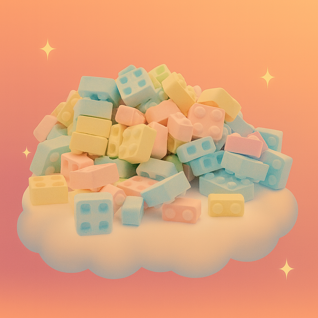 Bonbon Dr Sweet Candy Bricks (100gr)