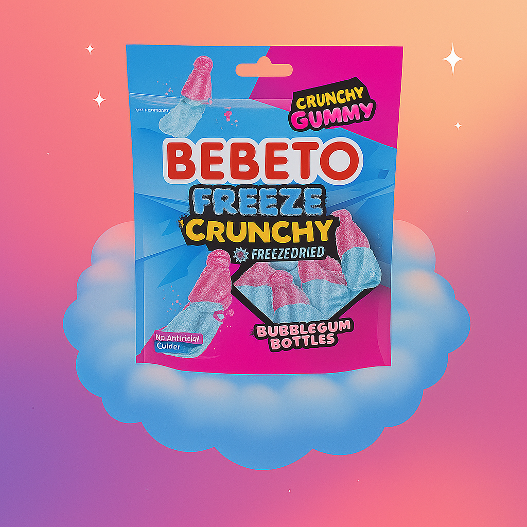 Bonbon Freeze Crunchy Bubble Gum