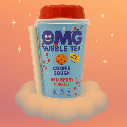 Bubble Tea Cookie Dough & Red Berry (265gr)